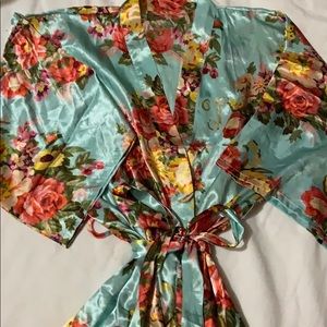 Beautiful Floral Bathrobe
